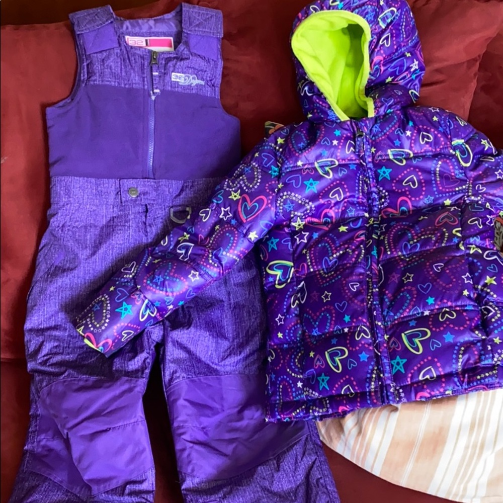 Winter Ski clothes Size 5 (toddler size 5)